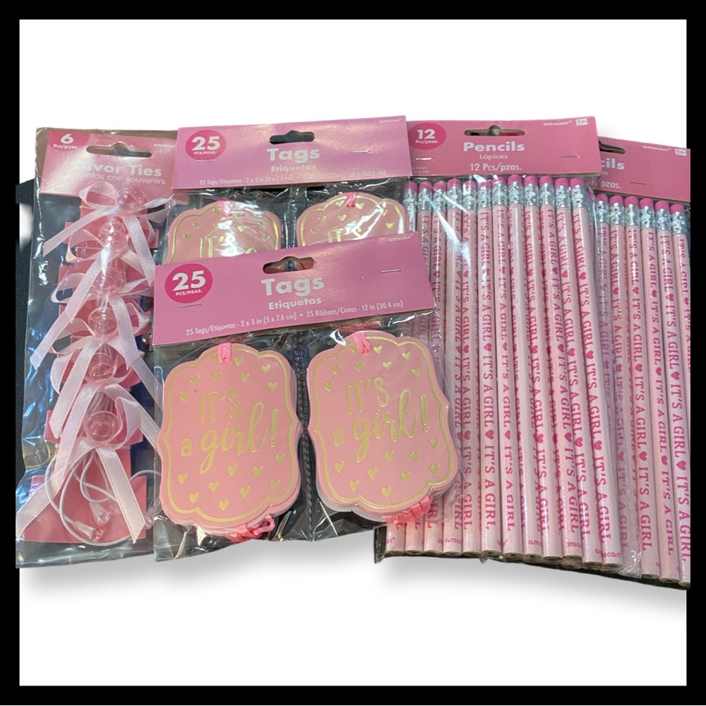 It’s A Girl Decorations Bundle